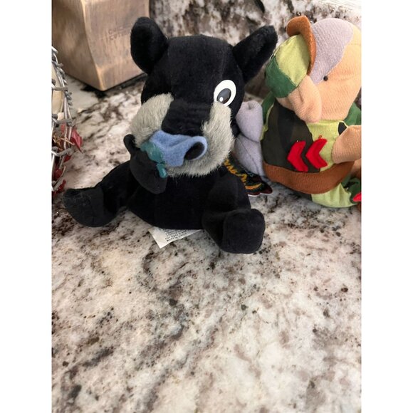 The Meanie Series 1 & 2- Plush Bundle -digger the snottish Terrier-Armydillo Dan - Picture 3 of 11